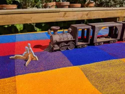 3d Printed Colt Express Trains