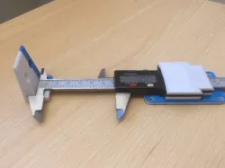 3D Printer XYZ Step Calibration Tool (Customizable)