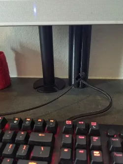 44 MM HOLE WIRE MONITOR COMPUTER CABLE MANAGEMENT HIDE