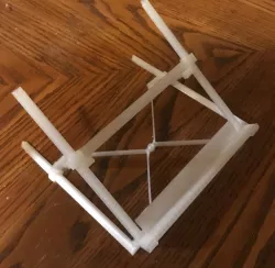 Adapt Print-in-Place laptop stand to hold iPad in Portrait