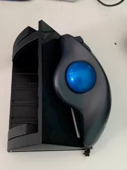 Adjustable stand for trackball mouse (e.g. M570)