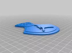 Air Jordan 4 Heel Tab (Jumpman)