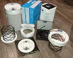 Air purifier (BlueAir 411 filter)