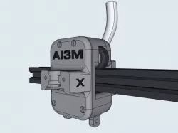 Anycubic Mega X X-Carriage Upgrade / MK4 Remix