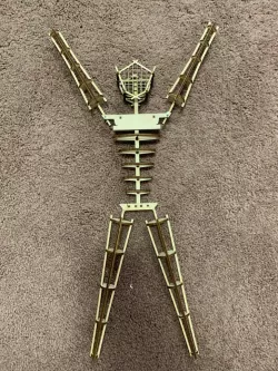 Balsa Man Burning Man Figure