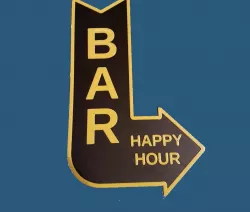 Bar - Happy Hour - Sign
