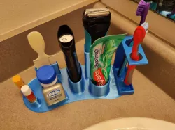 Bathroom Sink Vanity Top Organizer Holder