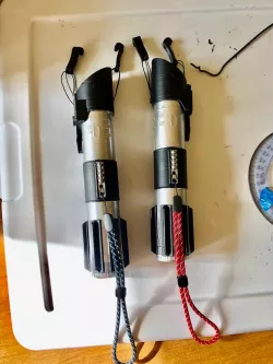 Beat Saber Lightsaber Hilts/Handles for Oculus Quest and Rift S (Darth Vader)