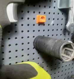 Biltema Pegboard Socket (1/2") Holder