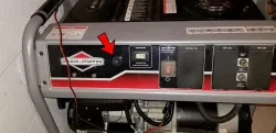 Briggs and Stratton 1650 5500 Watt Battery and starter shroud Prints.