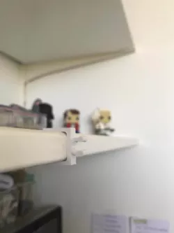 Cable Clip for Ikea Boaxel shelf