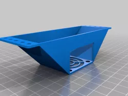 Cooling block for UBNT POE Switch