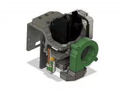 CoreXY ELF Dragon/V6 Hotend mount true DD