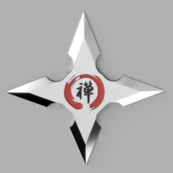 Customizable Shuriken/Throwing Star