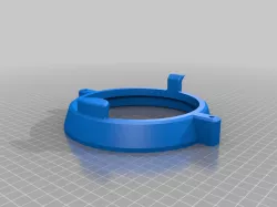 Daymaker adapter ring for Honda VTX semi-adjustable including STEP files