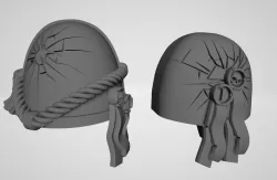 Deathwatch Black Shield Shoulder Pads