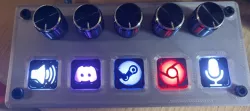 Deej With RGB LEDs