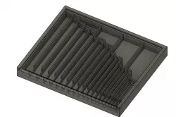Drill bit storage box 