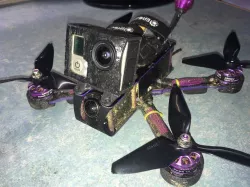 Drone eachine X220S_Support Gopro Hero3 réglable