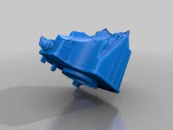 DRZ400 air box 3d scan