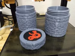 Dungeons & Dragons Dice Container Extension
