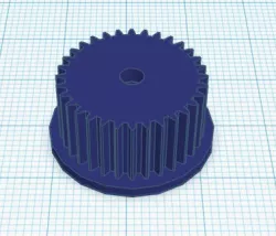 Electrolux Ergorapido brusher gear