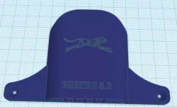 Ender 3 fan cover with cheetah 5.0 logo