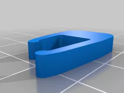 Ender 3 level knob clip