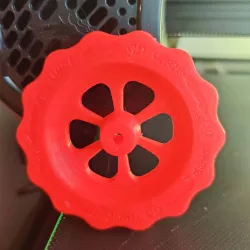 Ender 3 V2 bed level wheel
