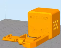 ender 3 x-cog-slot-on-cover-with-cheetah5-logo