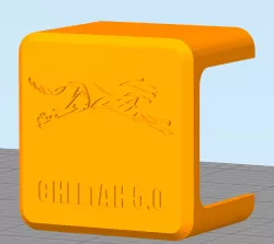 ender 3 x-cog-slot-on-cover-with-cheetah5-logo