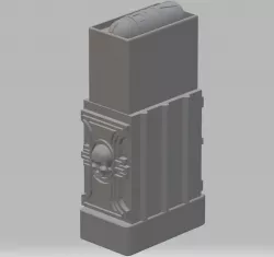 FHW: Stick magazine with logo and bolter shells 