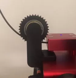 Filament roller guide