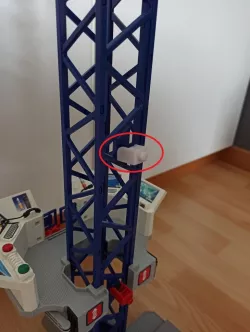 fixation for playmobil rocket-launchpad