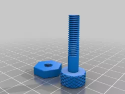 Functional Threaded M6 Screw