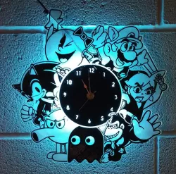 Gameroom clock