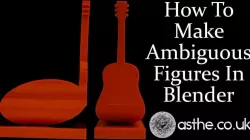 Guitar & Note Ambiguous Figures (& how to make video)
