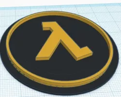 Half Life 1&2 Modular Logo Insert