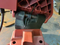 Harbor Freight Chain Saw Sharpener conversion to Bandsaw Mill Sharpener