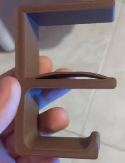 ikea linnmon headset holder