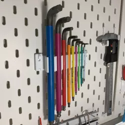Ikea Skadis WERA Hex set holder