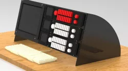 Laser cut cockpit