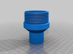 Lay-z-spa Coupler A male to 32 mm (1 1/4") Intex pipe