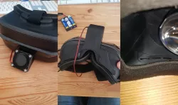Lenovo Explorer Airvent for air inside the goggle