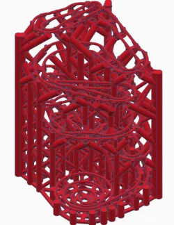 Luke 5 - Rolling Ball Sculpture marble run machine