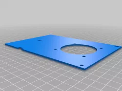 Mainboard cover for 60 mm fan for Ender 3