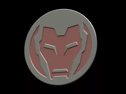 Marvel's Avengers Iron Man Door Logo
