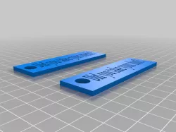 Medicine keychain reminder 