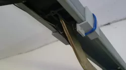 Micro switch holder for Normstahl Garagen door Rail