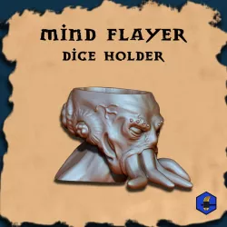 Mindflayer dice holder